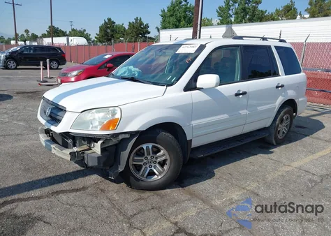 2004 Honda Pilot Ex-L z USA, uszkodzony, nr VIN 2HKYF18684H564830